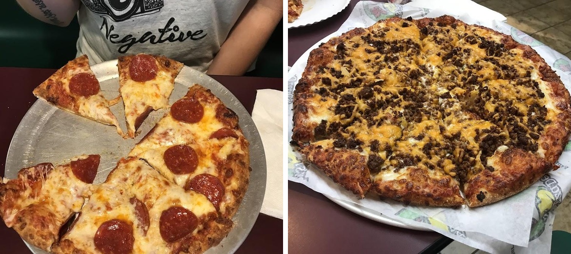 Fox's Pizza Den Menu