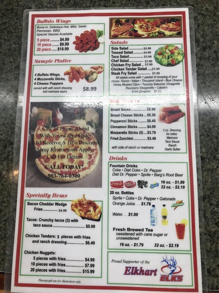 Fox's Pizza Den Menu image 2