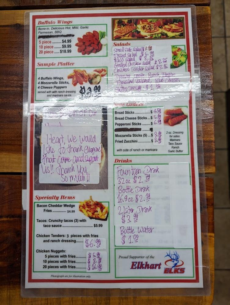 Fox's Pizza Den Menu image 3